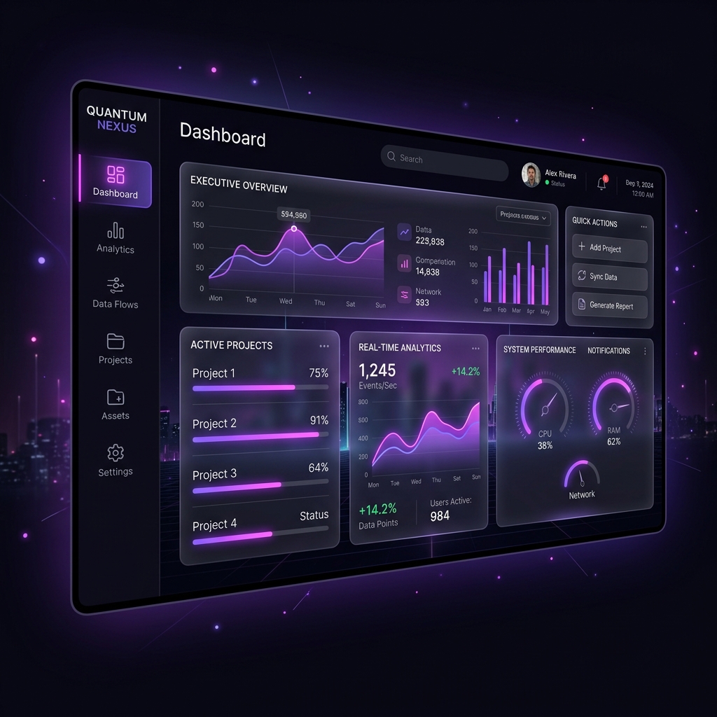 Imnovation Webs UI Mockup