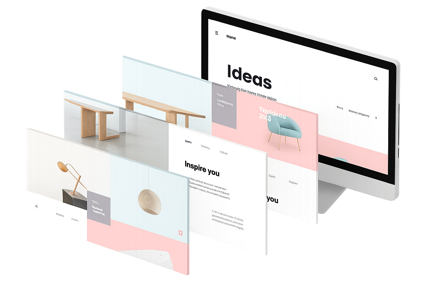 Mockup web de Imnovation Webs